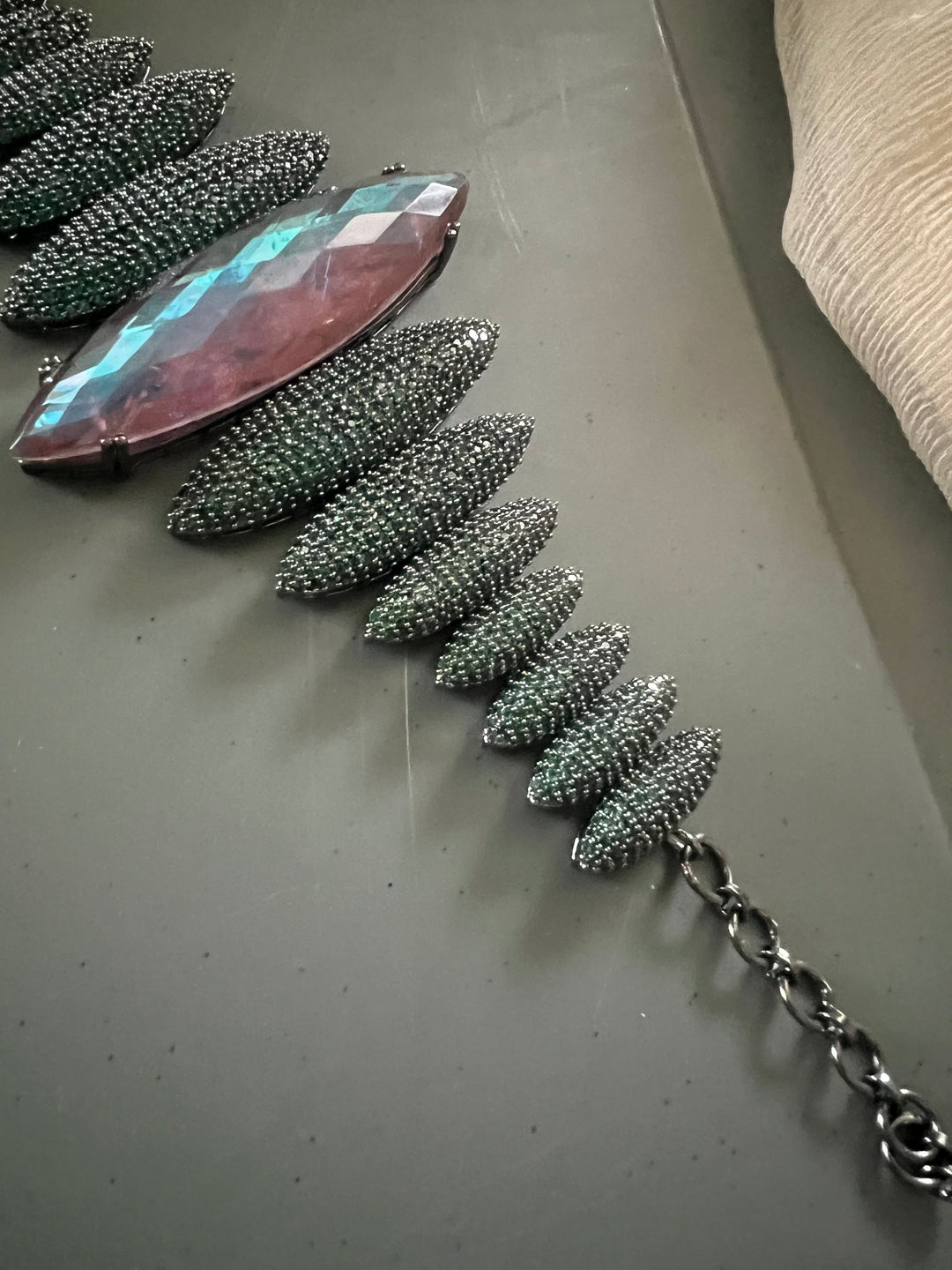 Bold Designer Austrian Crystal Bracelet | SHIVKA