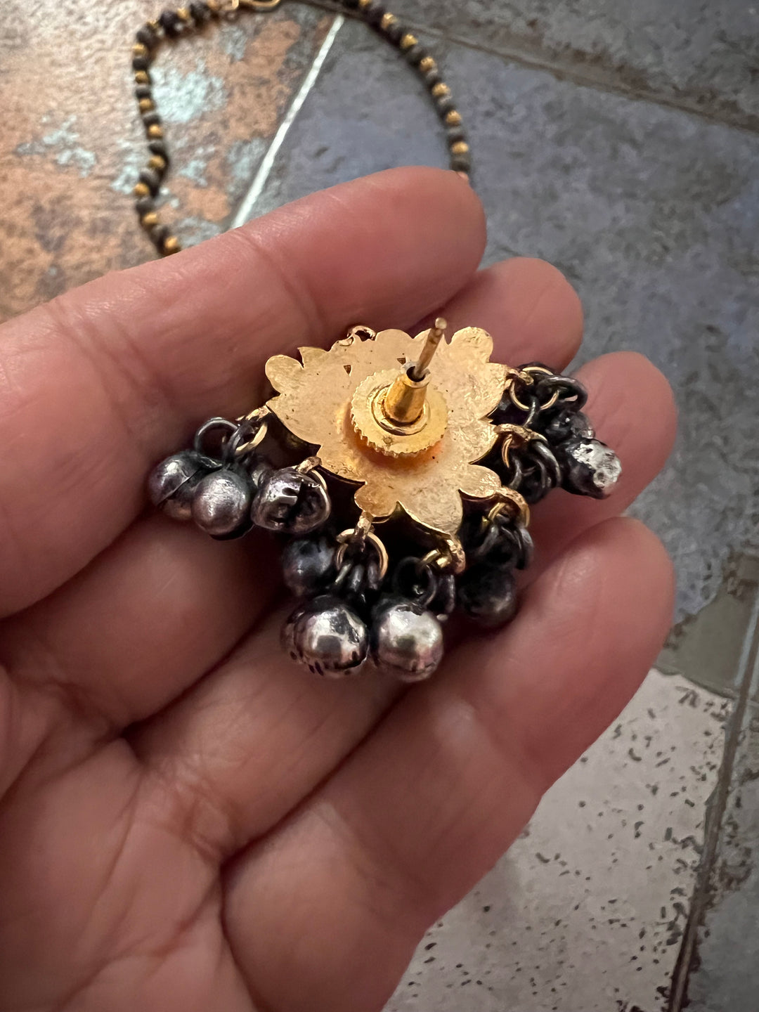 Beautiful Fusion Kundan Pendant Necklace with Earrings