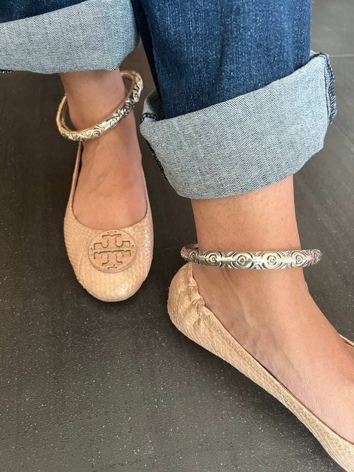 Tribal 925 Silver Anklet Set | SHIVKA Antique Jewelry