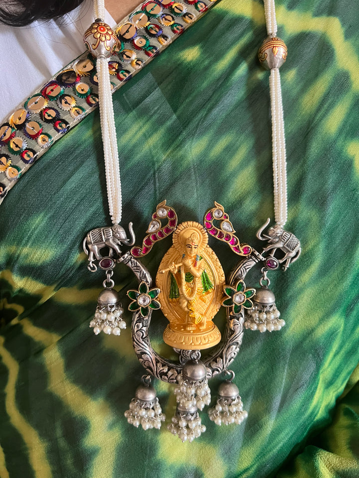 Vintage Pure 925 Silver Pendant Necklace