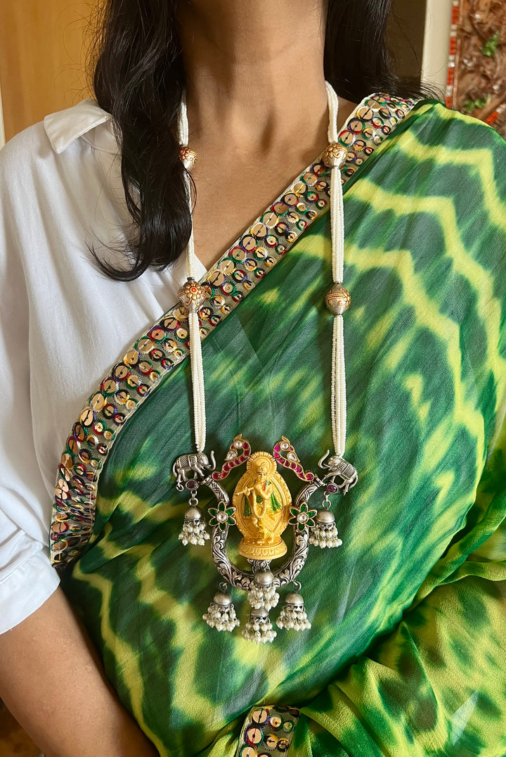 Vintage Pure 925 Silver Pendant Necklace