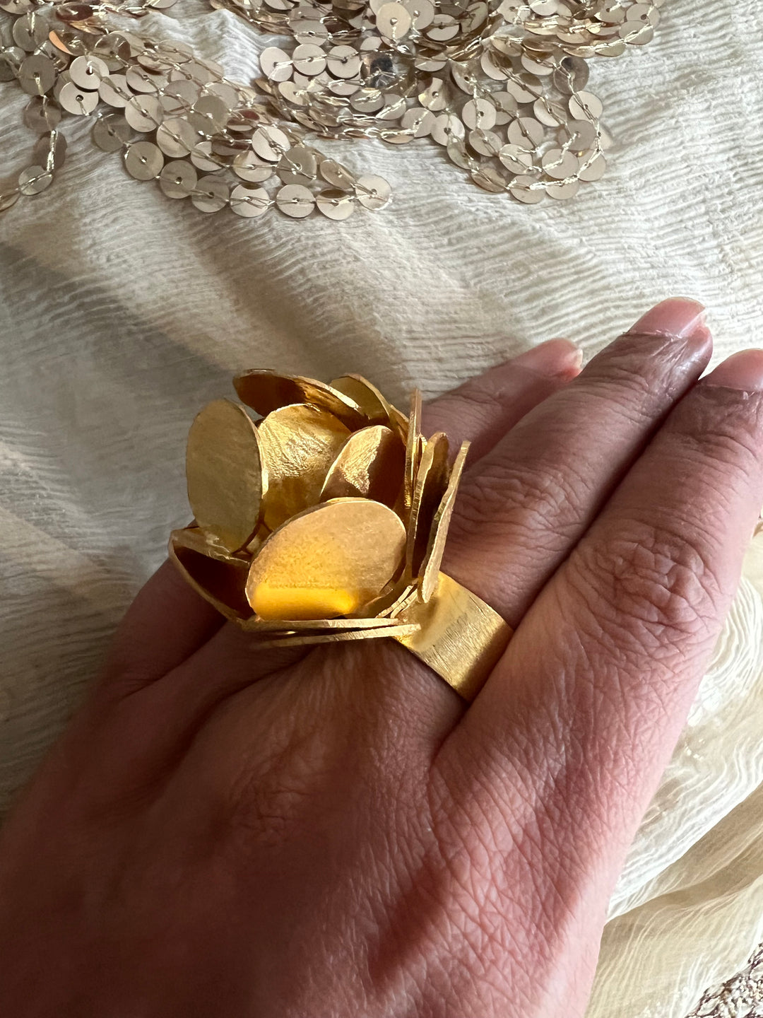 Statement Flower Ring