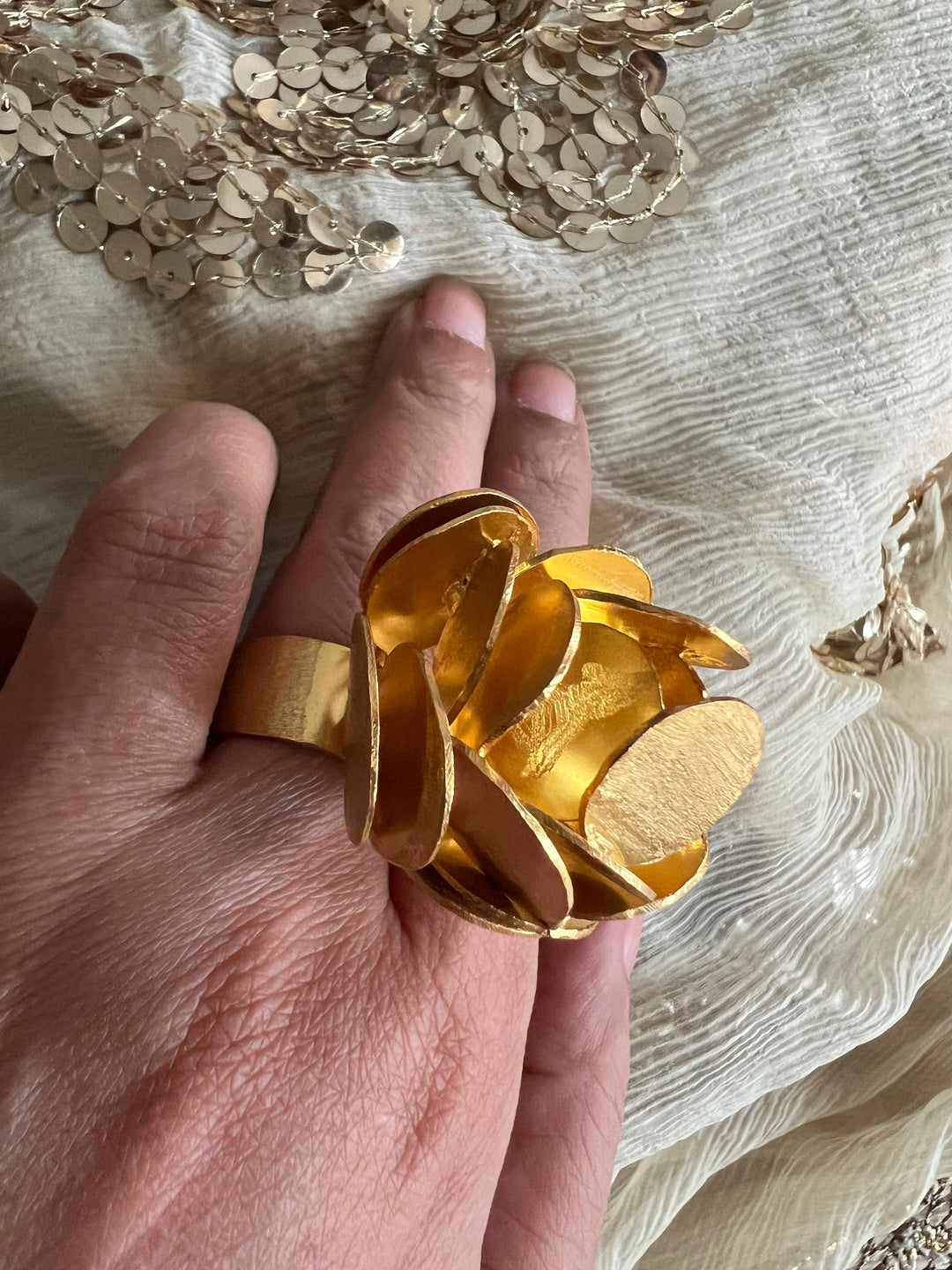Statement Flower Ring
