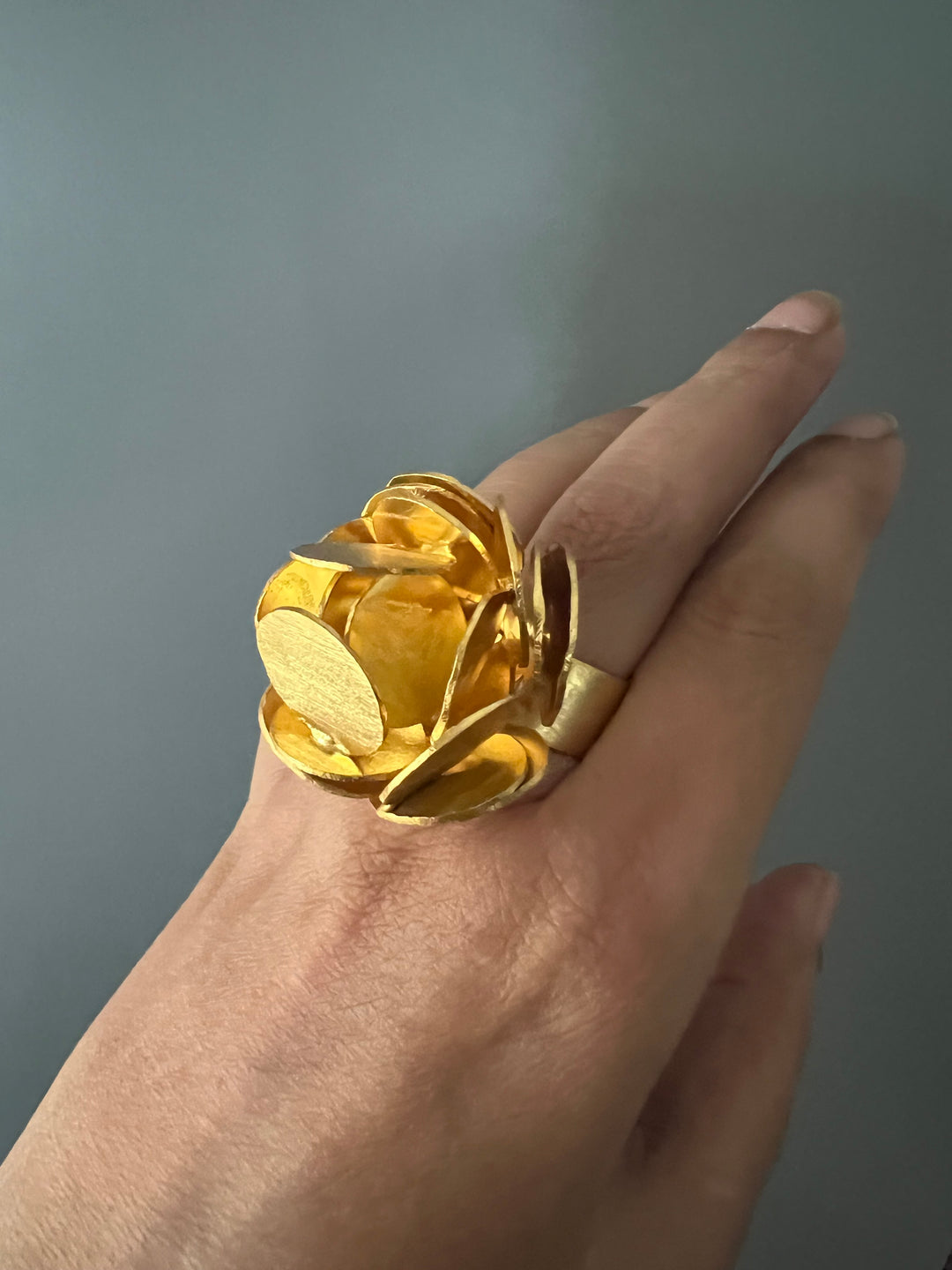 Statement Flower Ring
