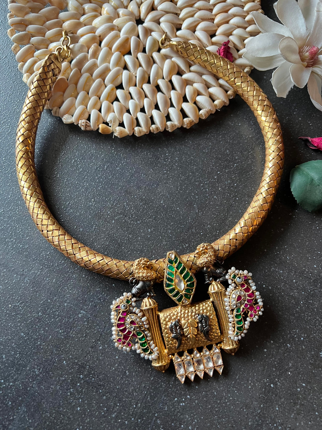 Pure 925 Silver Hasli Necklace