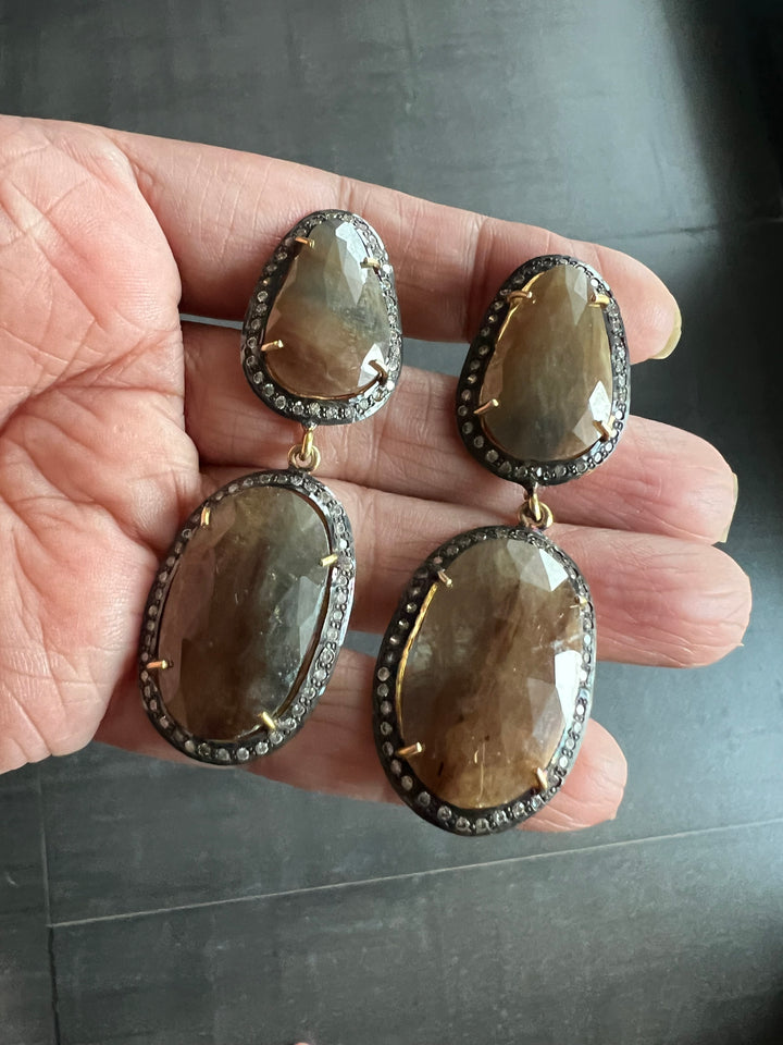 Multi Sapphire Silver Necklace Set - Unmatched Quality and Style