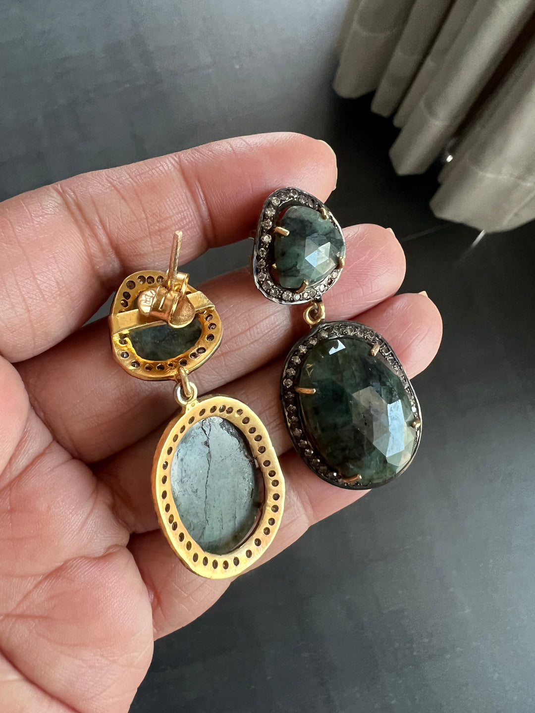 Multi Sapphire Silver Necklace Set - Unmatched Quality and Style