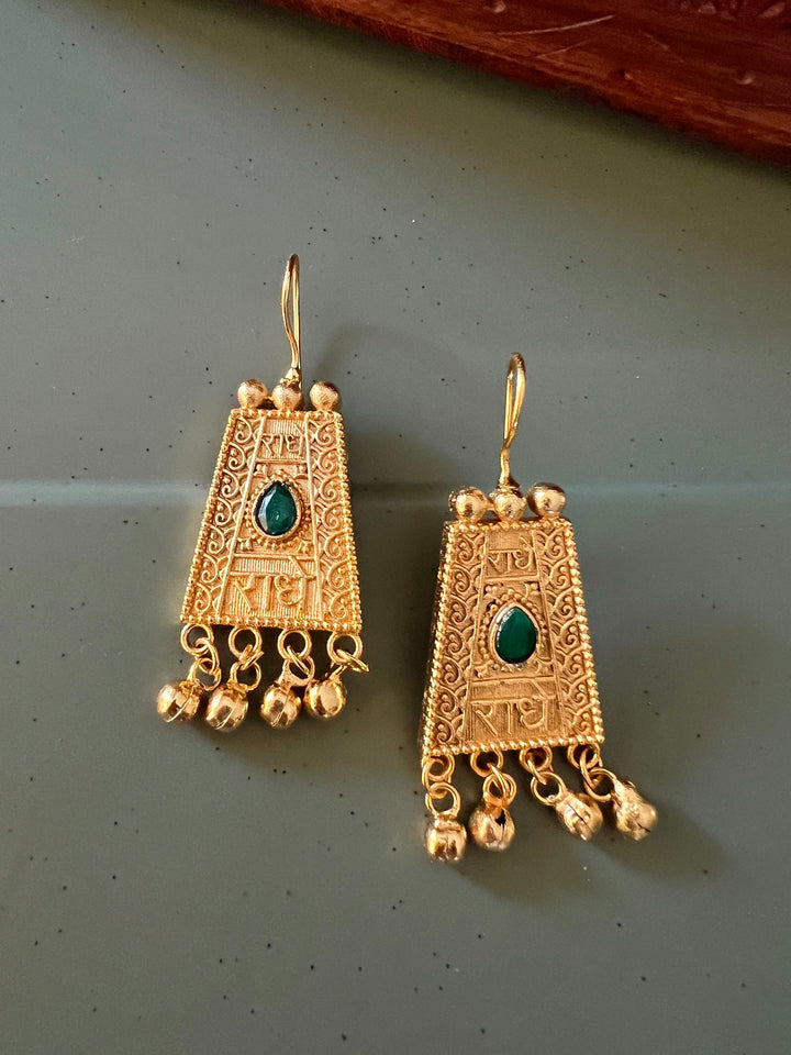 Gold Tone Earrings - Perfect for Destination Weddings, Gold Replica