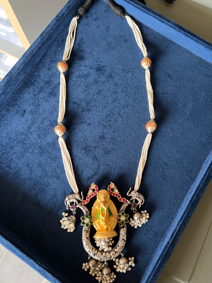 Vintage Pure 925 Silver Pendant Necklace