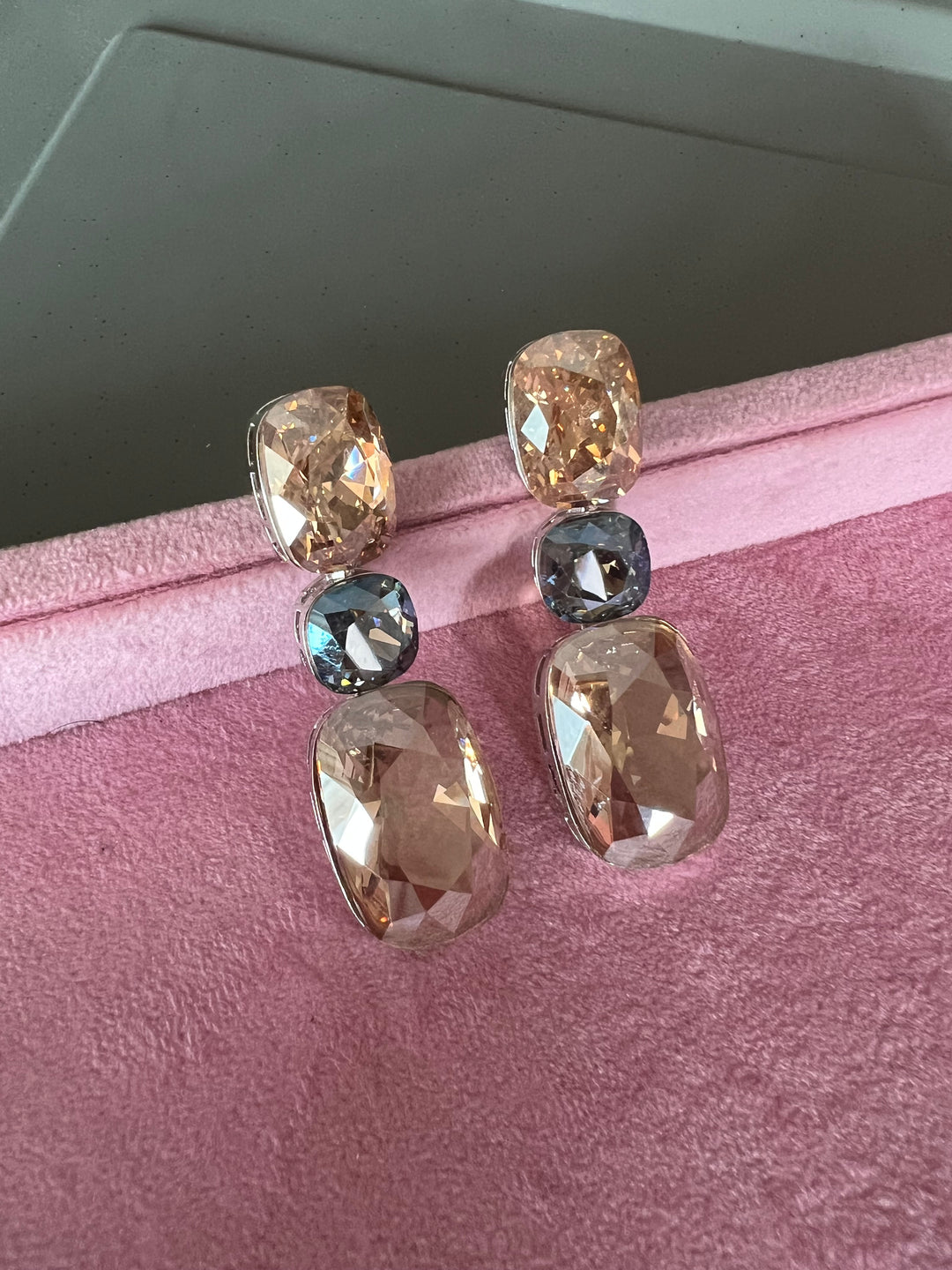 Elegance Defined: Handmade Austrian Crystal Statement Earrings