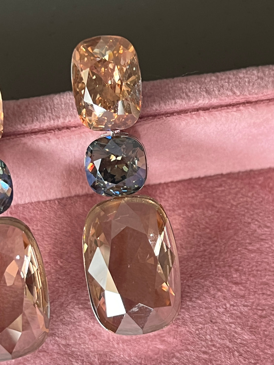 Elegance Defined: Handmade Austrian Crystal Statement Earrings