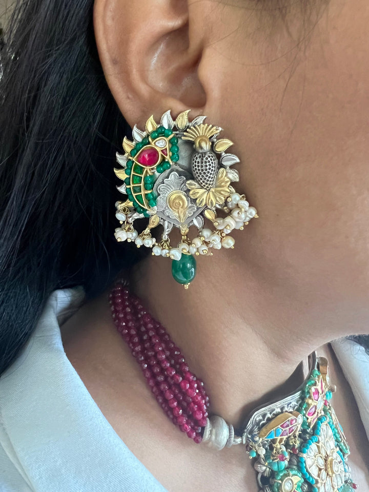 Pure 925 Silver Fusion Choker Set