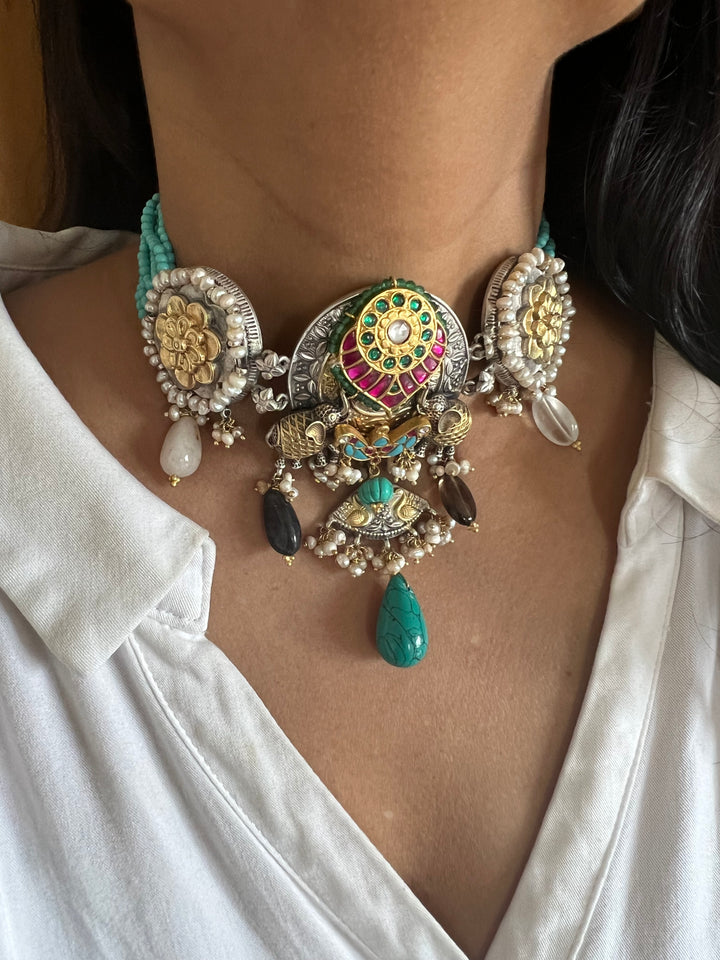 Pure 925 Silver Fusion Choker