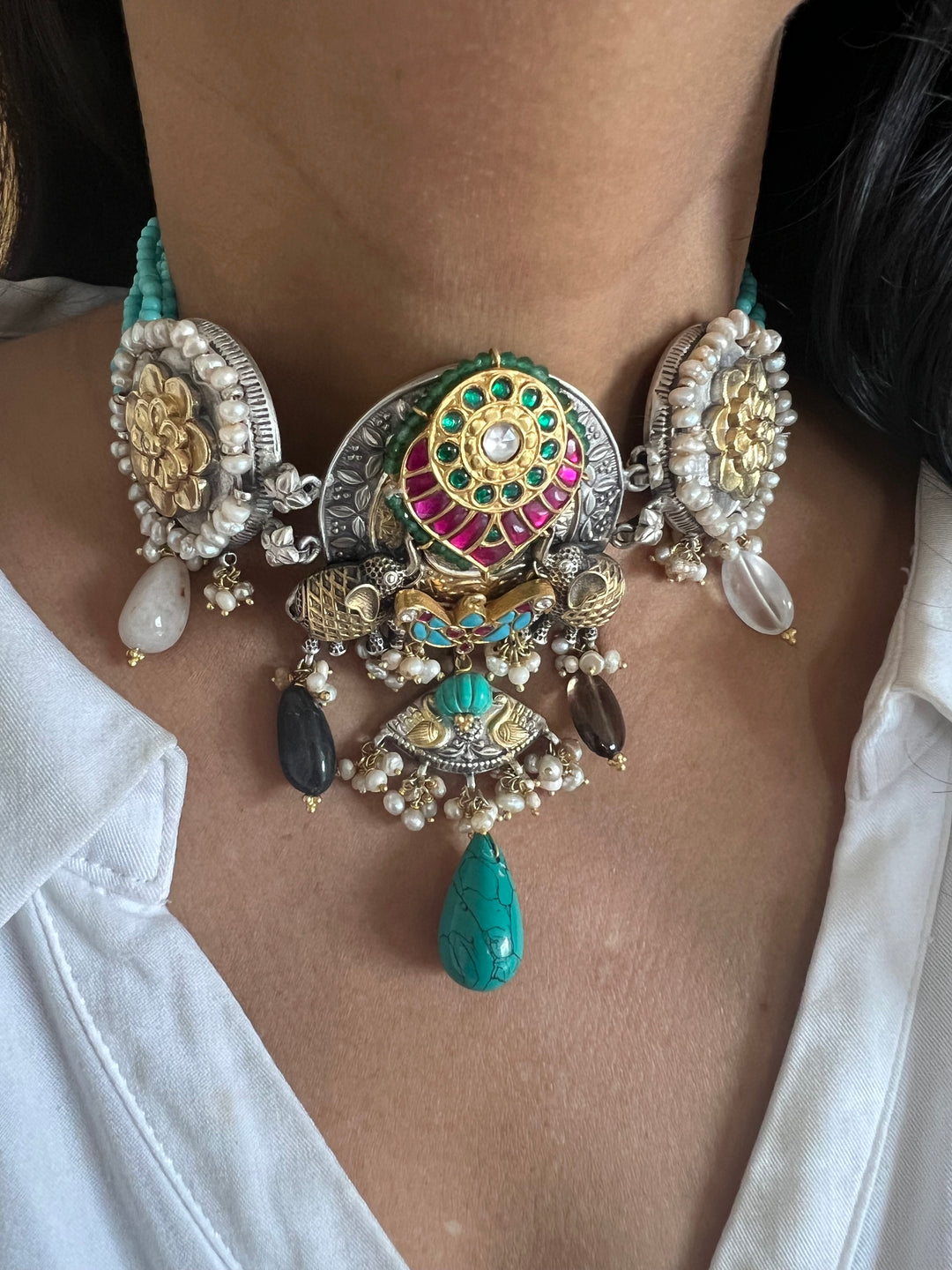 Pure 925 Silver Fusion Choker