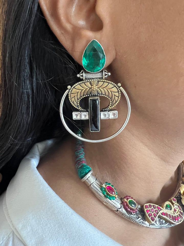 Pure 925 Silver Fusion Earrings