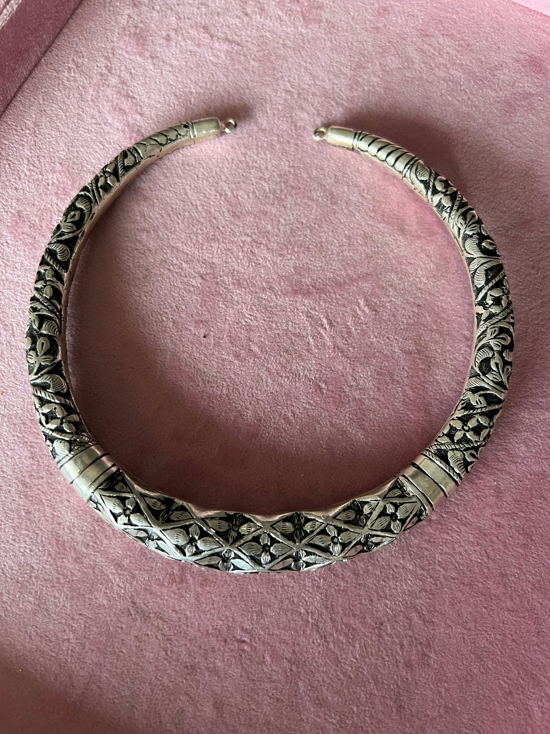 Radiant 925 Silver Hasli Necklace