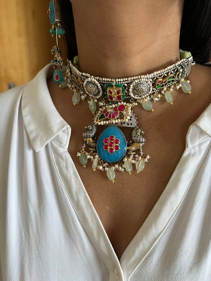 Pure 925 Silver Fusion Choker