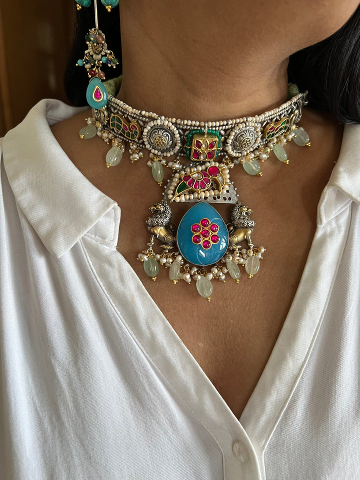 Pure 925 Silver Fusion Choker