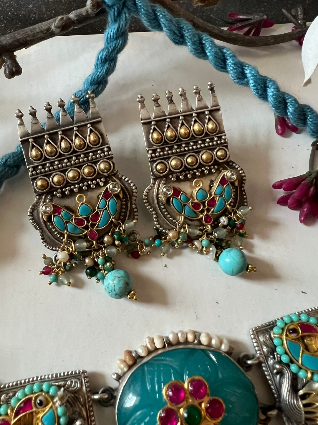 Pure 925 Silver Fusion Choker Set