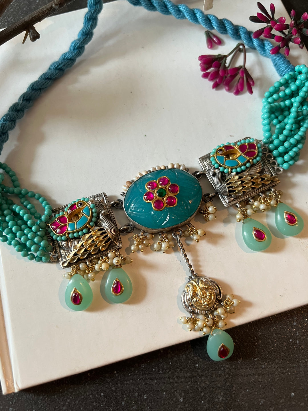 Pure 925 Silver Fusion Choker Set