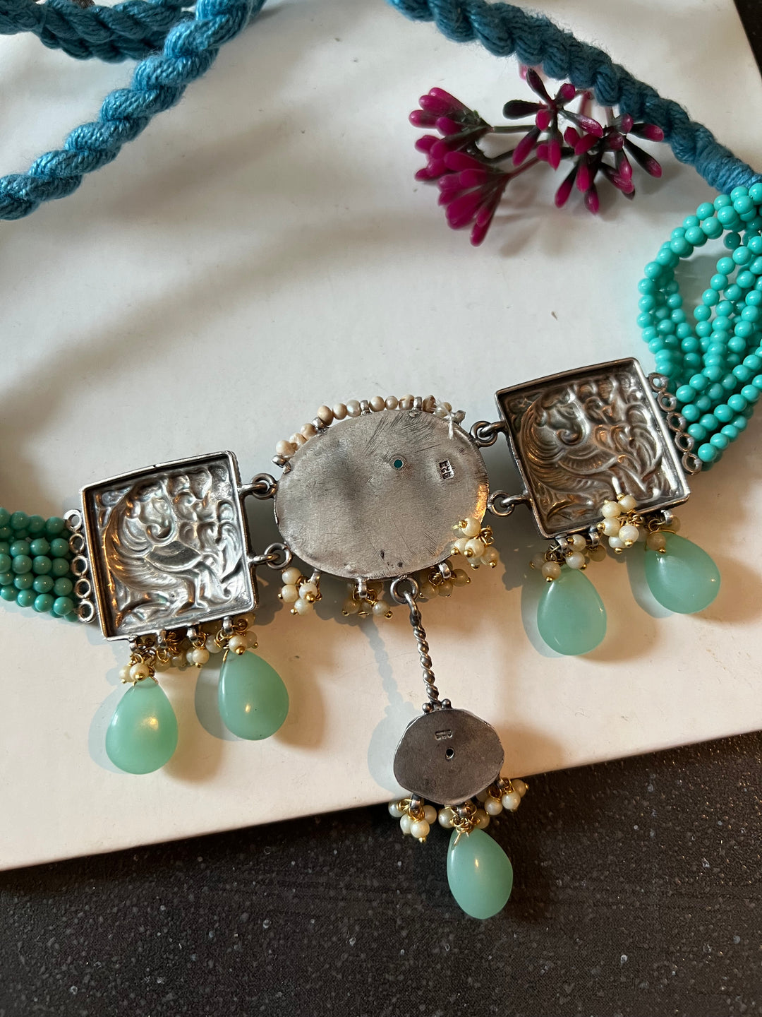 Pure 925 Silver Fusion Choker Set