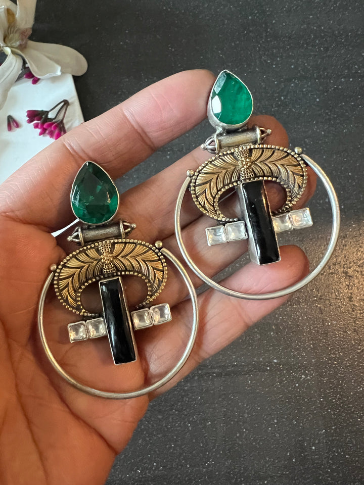 Pure 925 Silver Fusion Earrings