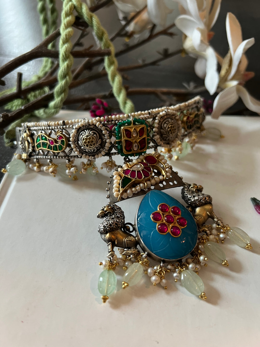 Pure 925 Silver Fusion Choker