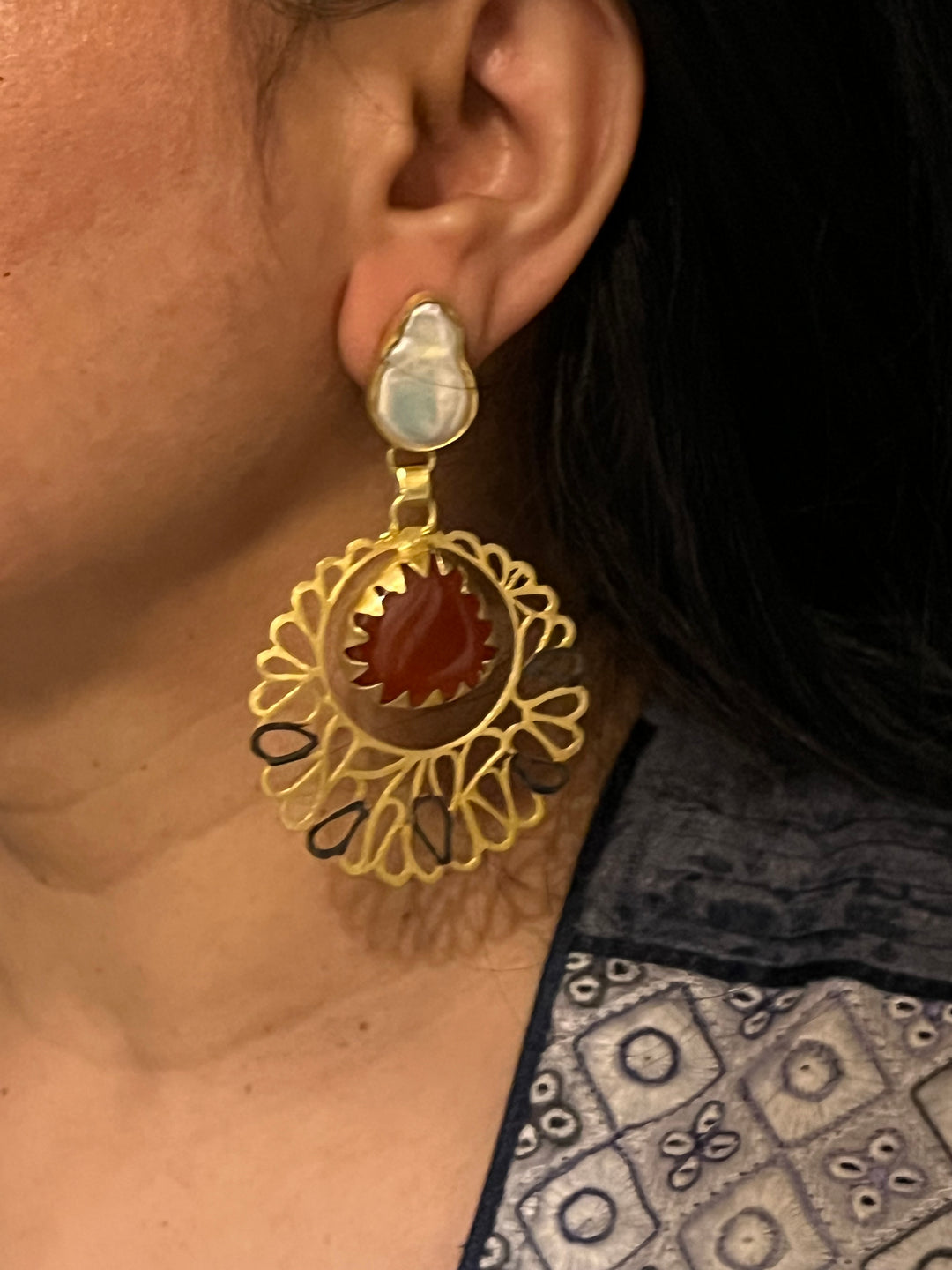 Classy Gemstones Earrings