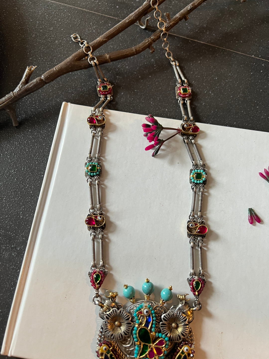 Pure 925 Silver Fusion Necklace Set