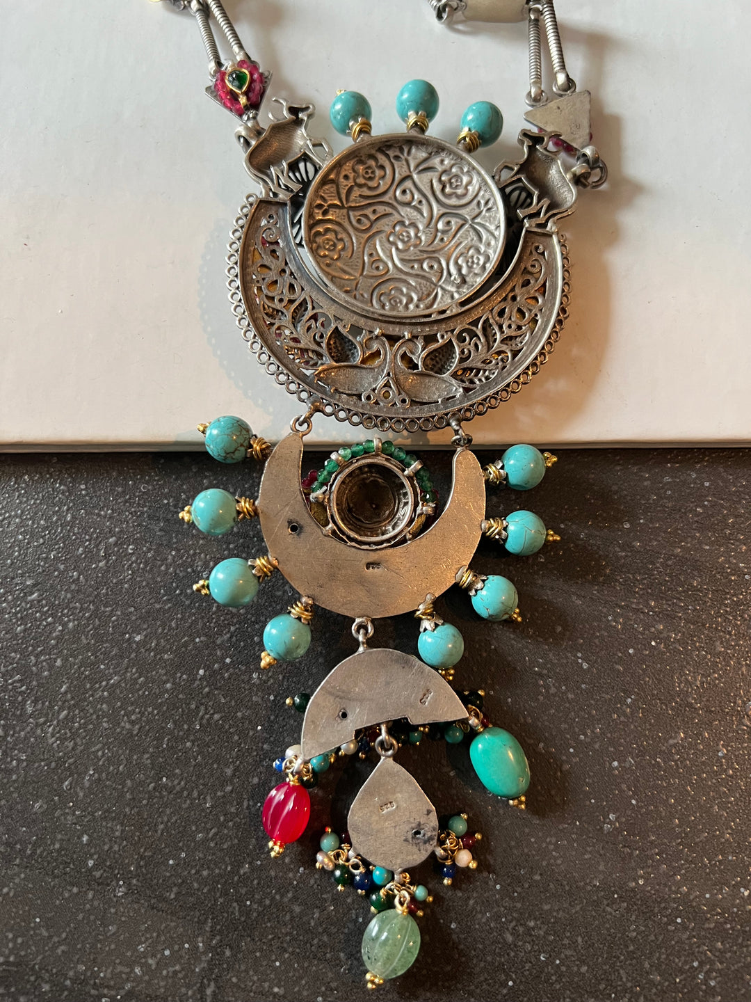 Pure 925 Silver Fusion Necklace Set