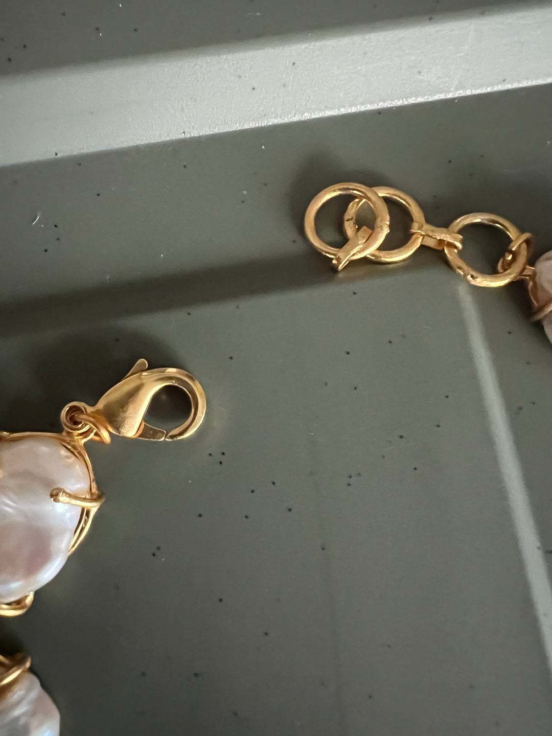 Statement Natural Pearl Necklace