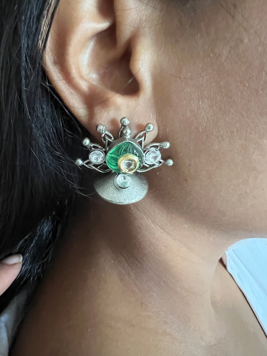 Antique Brass Earrings