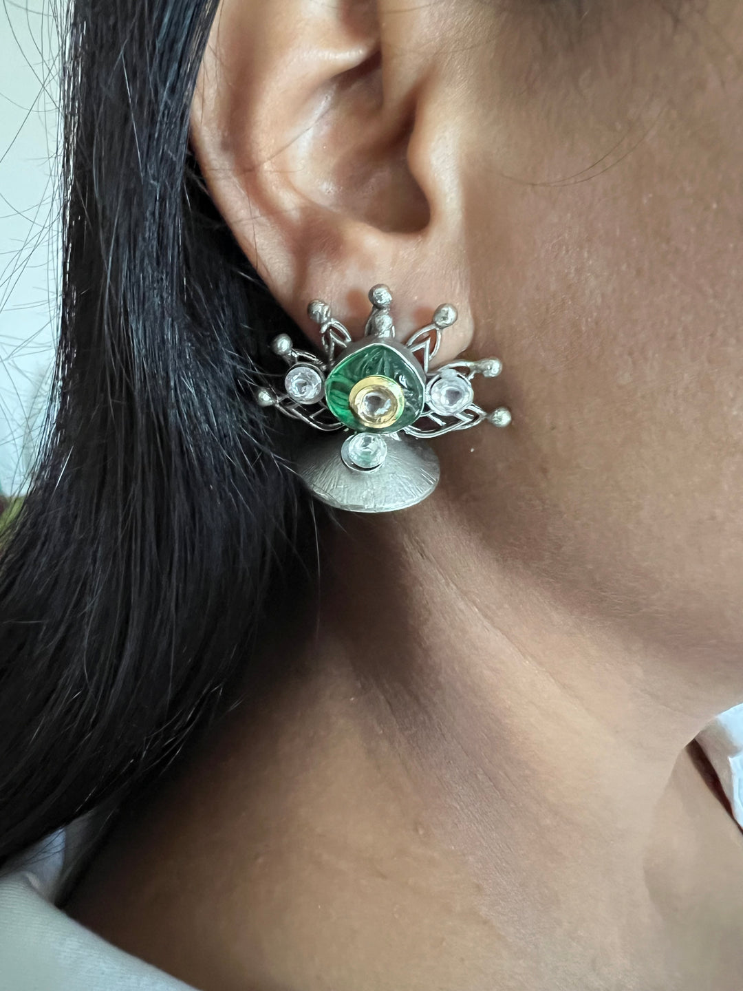 Antique Brass Earrings