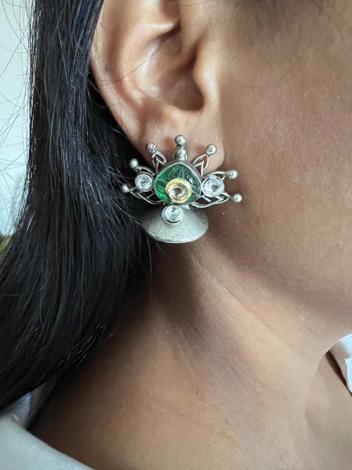 Antique Brass Earrings