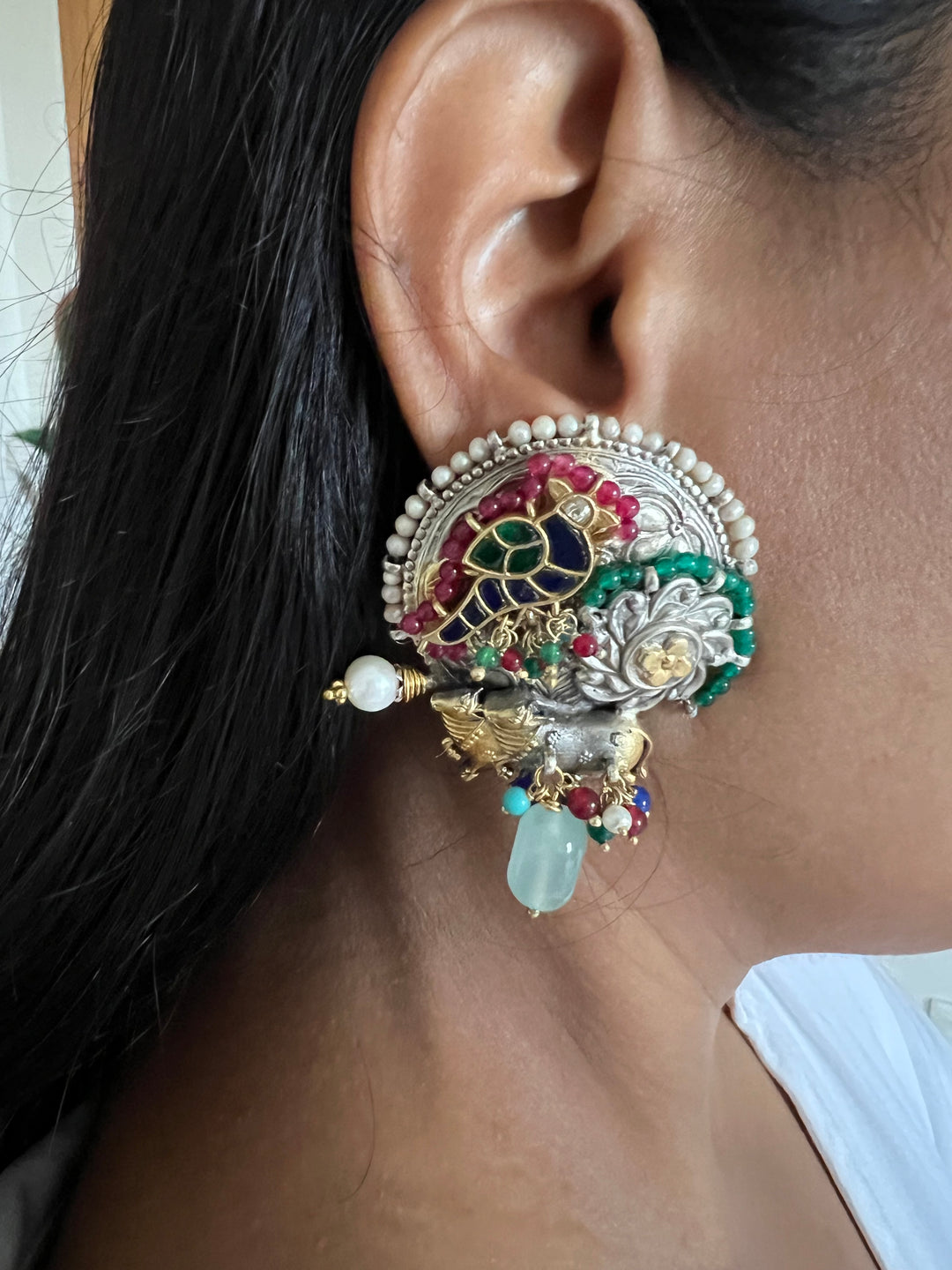 Pure 925 Silver Fusion Earrings