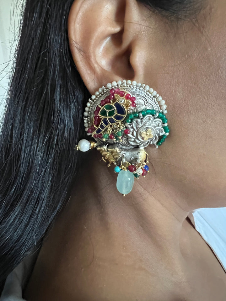 Pure 925 Silver Fusion Earrings