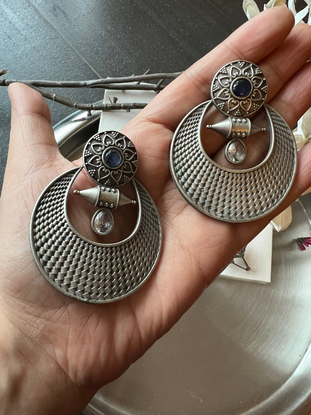 Antique Brass Earrings