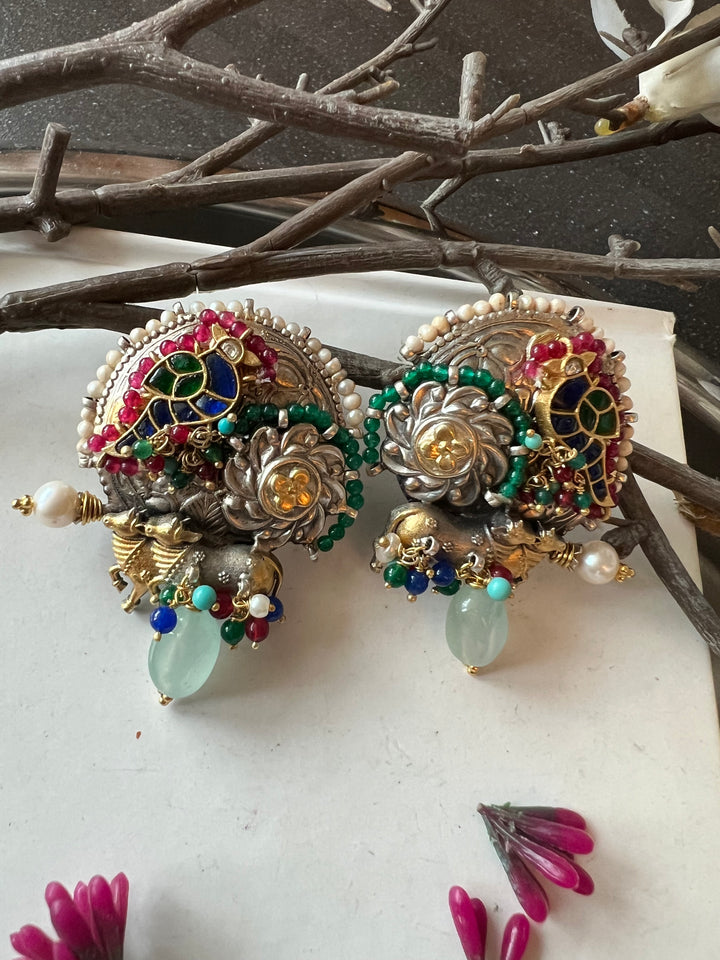 Pure 925 Silver Fusion Earrings