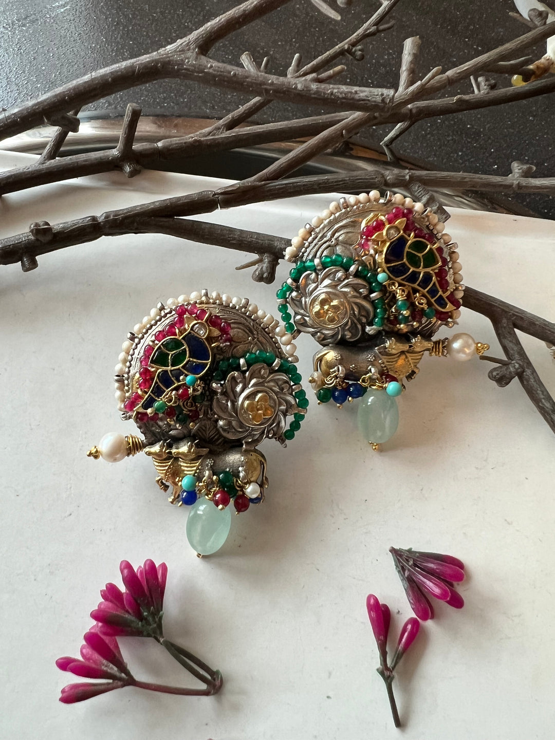 Pure 925 Silver Fusion Earrings