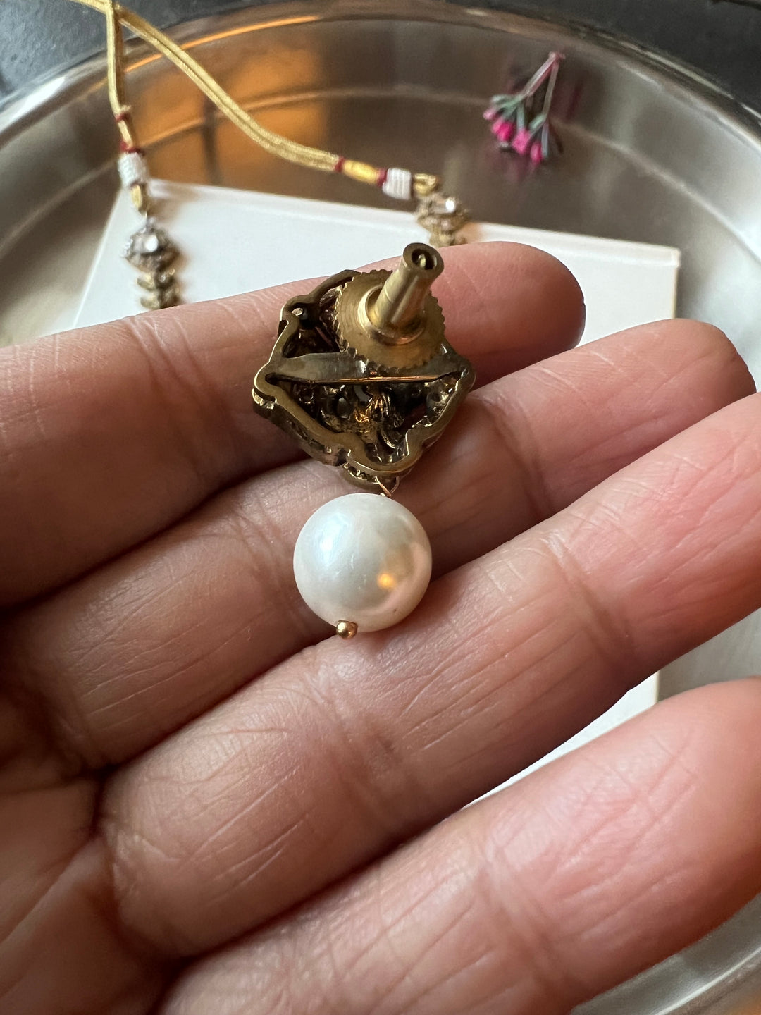 Victorian Necklace with Statement Earrings