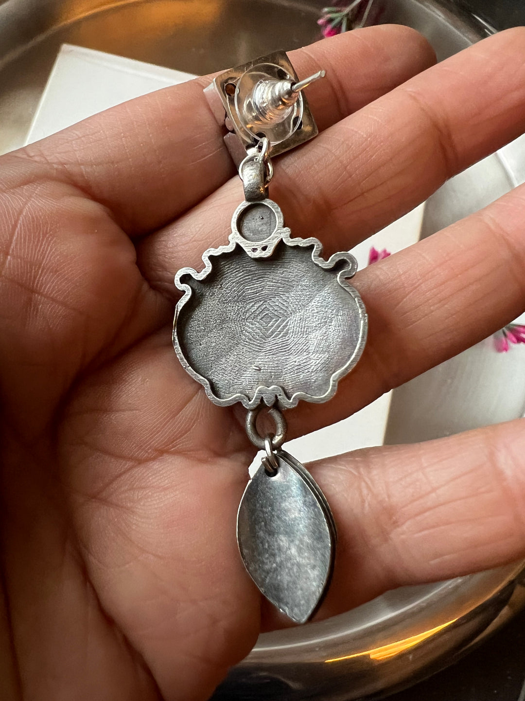 Antique Brass Earrings