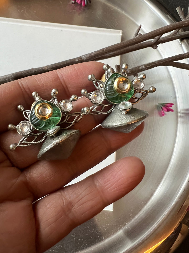 Antique Brass Earrings