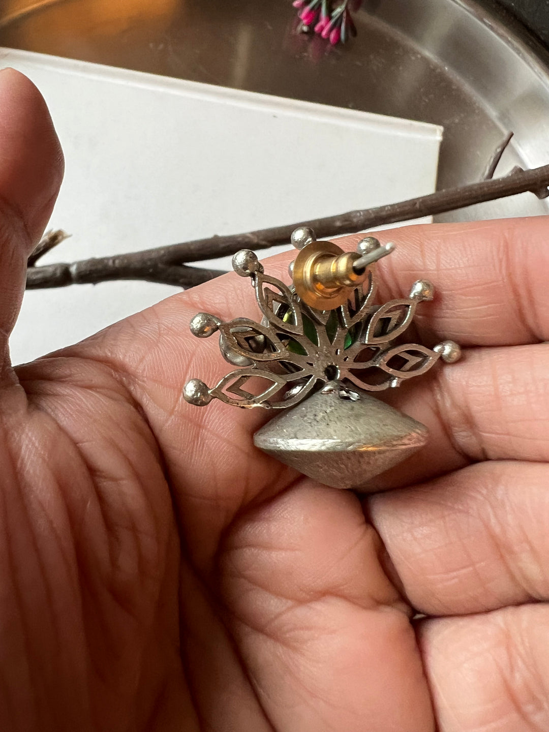 Antique Brass Earrings