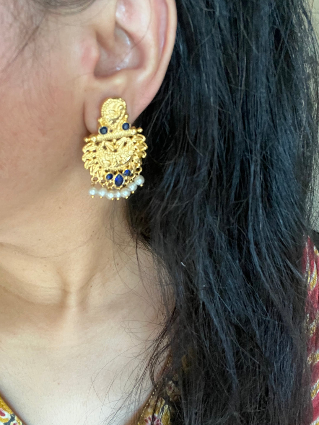 Gold Tone Earrings - Perfect for Destination Weddings, Gold Replica