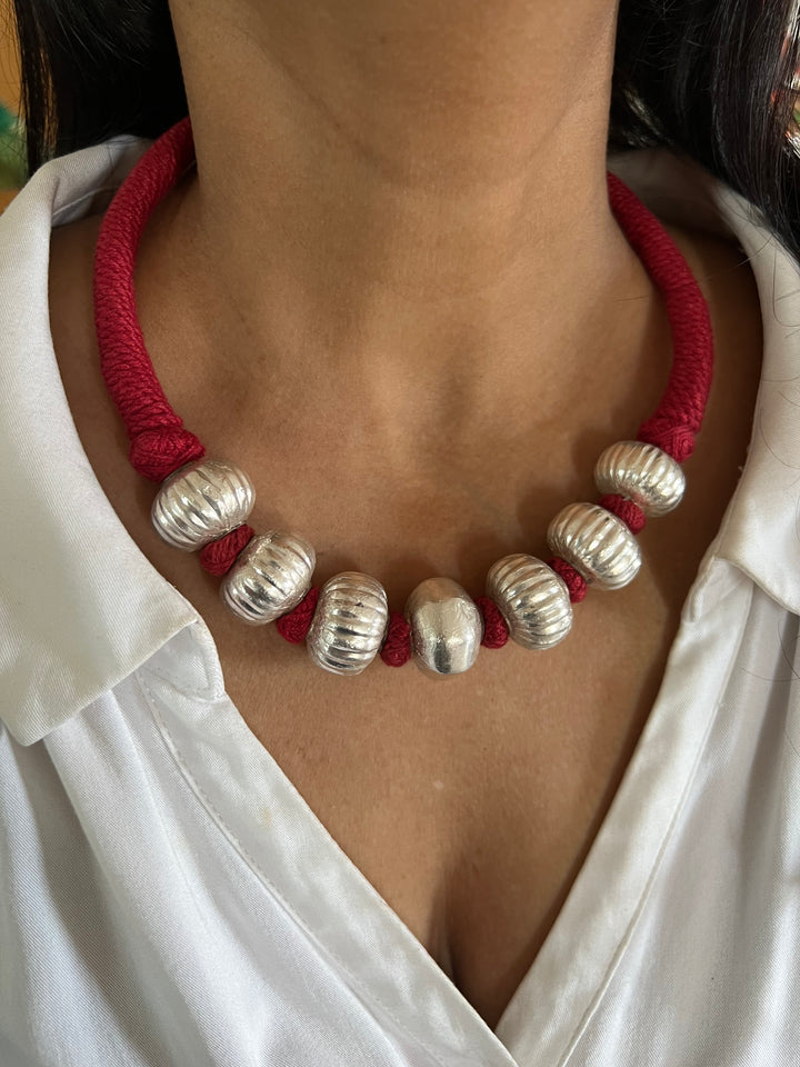 Wax Bead Necklace