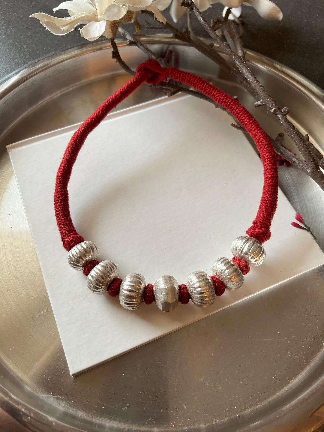 Wax Bead Necklace