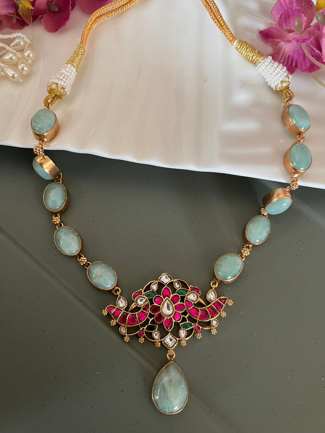 Amazonite Necklace with Earrings - Unmatched Quality and Style