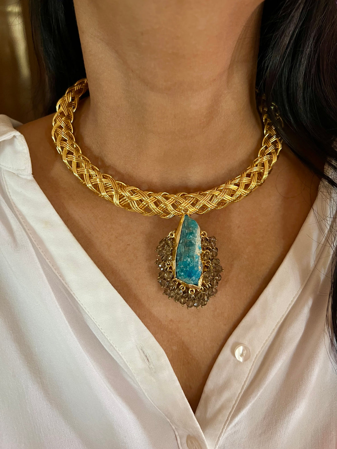 Artisan Crafted: Premium Designer Pendant Hasli Necklace