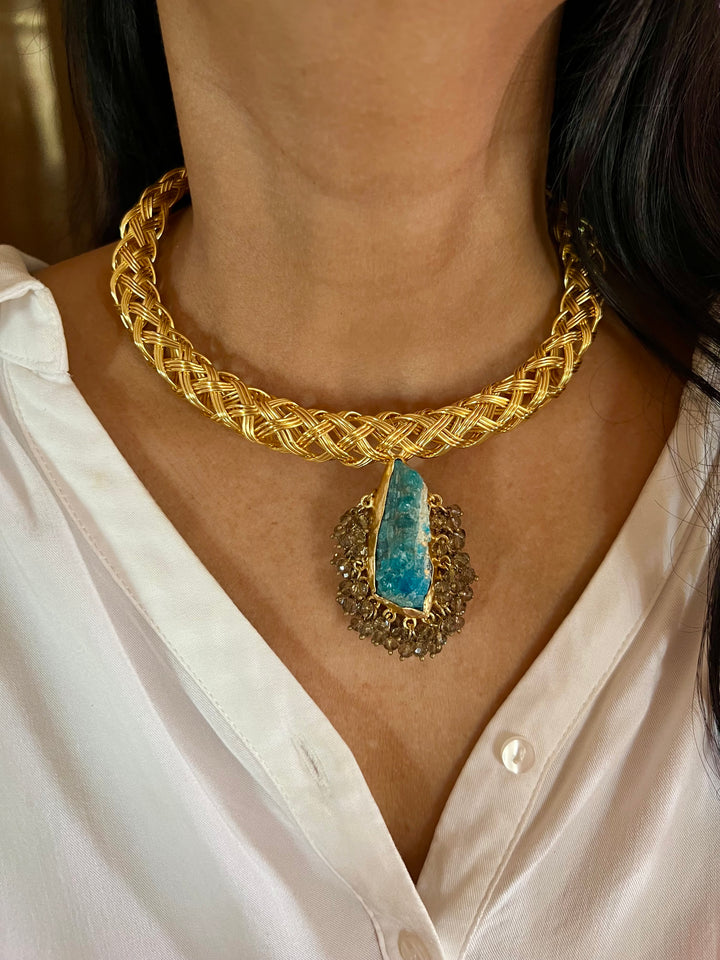 Artisan Crafted: Premium Designer Pendant Hasli Necklace