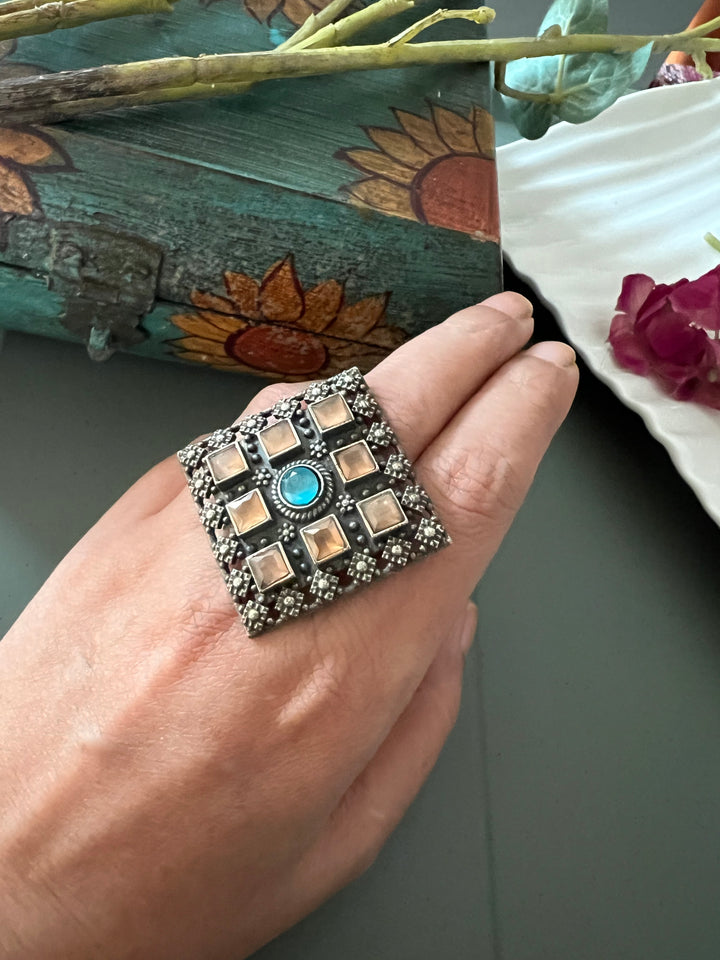 Antique Stone Ring - A Touch of Timeless Beauty